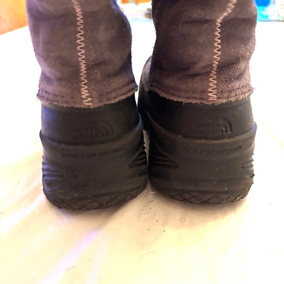 The North Face Heat Seeker waterproof insulated winter boots SZ 6 Worn 2X - Picture 6 of 15